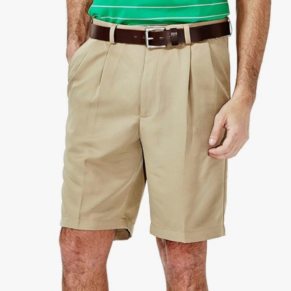 Haggar NWT Pleated Cool‎ 18 Shorts
